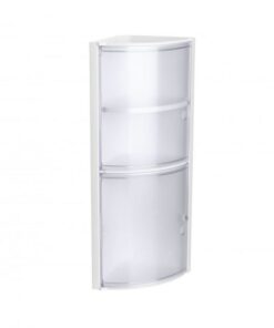 ETAGERE D'ANGLE KRISTAL CRISTAL 2 PORTES TATAY