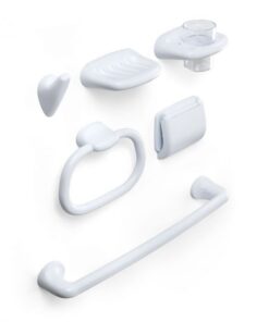 ENSEMBLE SDB OLYMPIA 6 PCS BLANC TATAY