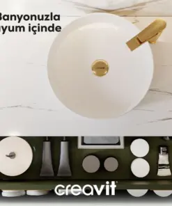 Vasque à poser Creavit Loop Ø45 cm LP145
