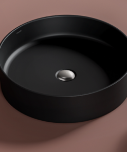 Vasque à poser Creavit Loop Ø45 cm Noir Matt LP145