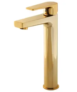 Mitigeur Lavabo Creavit Sharp Haut Gold SR6500G