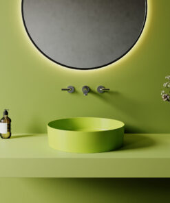 Vasque à Poser Creavit Loop Matt Neon Ø45 cm LP145NEON