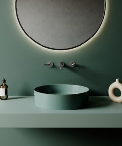 Vasque à Poser Creavit Loop Vert Nil Ø45 cm LP145NY