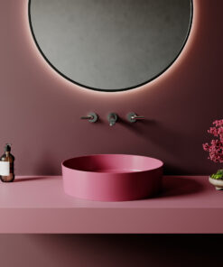 Vasque à poser Creavit Loop Matt Sakura Ø45 cm LP145SAK