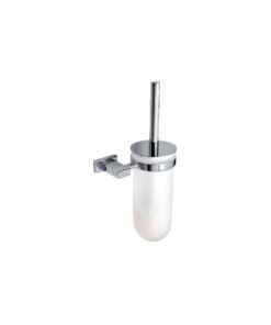 Paytaz Porte brosse wc 100% Laiton chrome