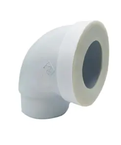Coude WC blanc PS