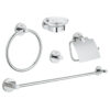 Ensemble d'accessoires de salle de bain Grohe Essentials Master 5 en 1 - Chrome (40344001)