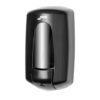 Distributeur de savon Jofel AC70600 avec bouton poussoir chromé - 0,900 L - Noir