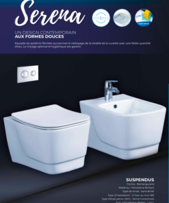 Bidet Suspendu Odyssée Serena Blanc