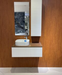 Meuble odyssée Akna 80cm Blanc