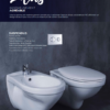 WC Suspendue Odyssée Lilas Blanc Lavas