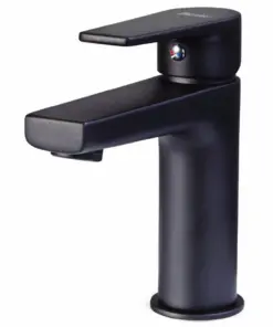 CREAVIT Mitigeur lavabo sharp noir SR1500S