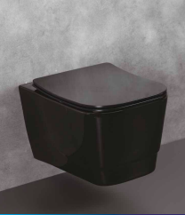 WC Suspendu Odyssée Serena Noir et Gris