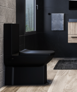 WC CREAVIT LARA NOIR MAT LR360